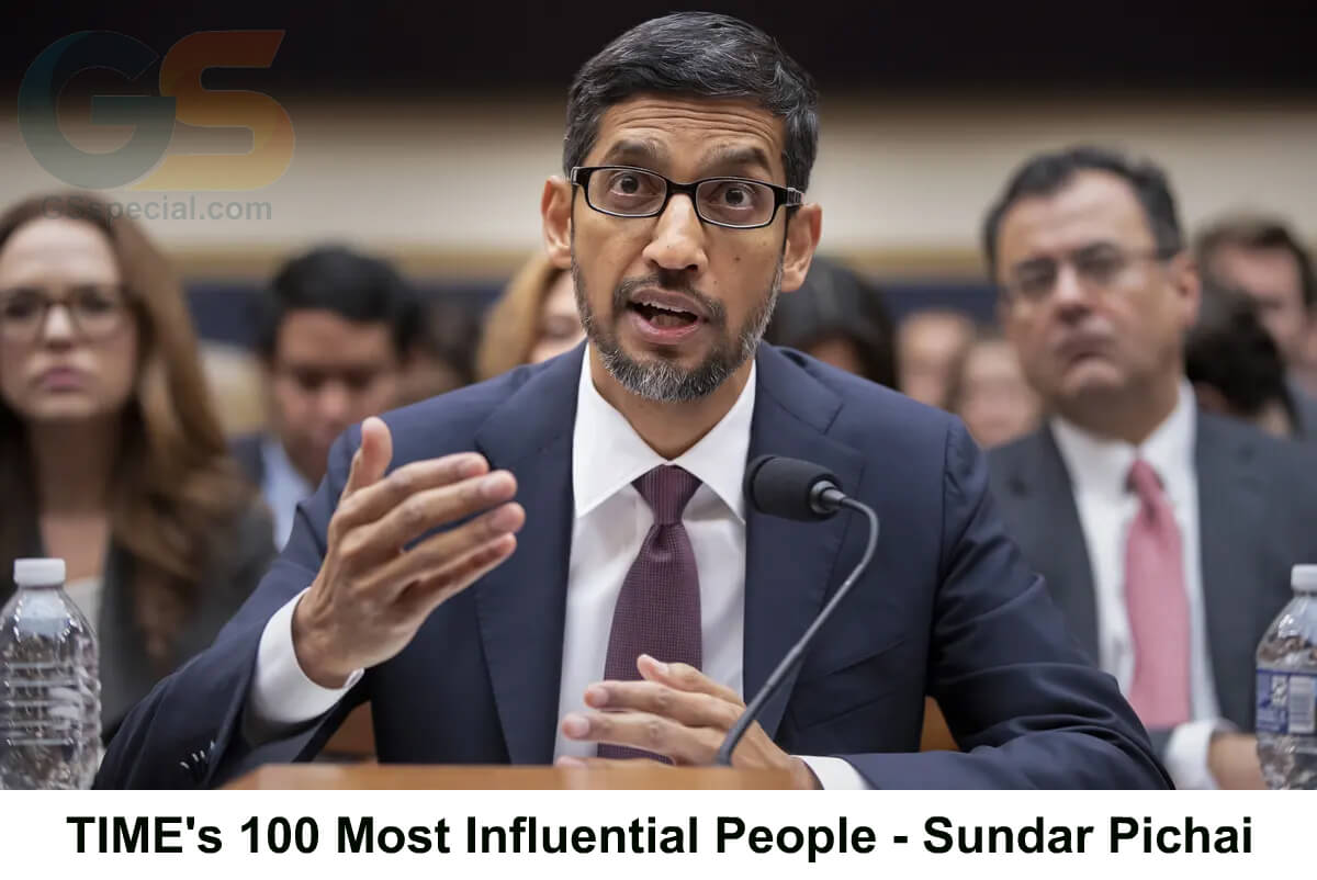 times 100 most influential people list sundar pichai